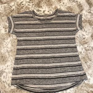 T by Talbots cap sleeve sweater tee